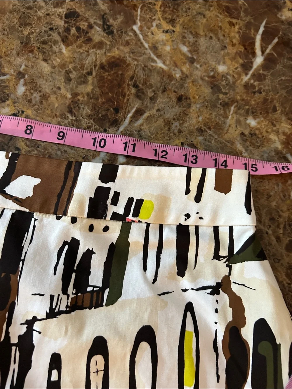 Kate Spade, Havana Cuba ,Printed City-Scape Pencil Skirt in multicolored.